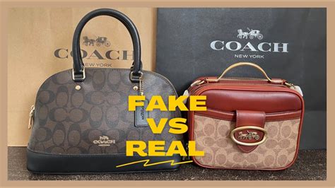 authentic coach bag vs fake|authentic coach handbags.